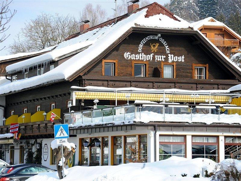 Gasthof Zur Post Ossiach Bagian luar foto
